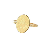 Aubrey Adele Mary Gold Ring