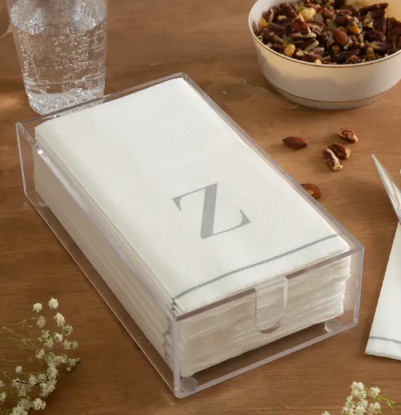 Acrylic Guest Napkin Holders - Thumbnail 5