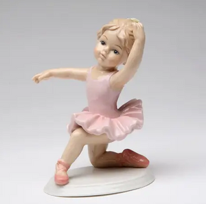 Porcelain Knee Down Ballet Girl