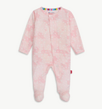 Pink Doeskin Modal Magnetic Me Footie