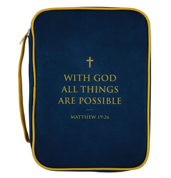 Bible Cover - All Things Are Possible