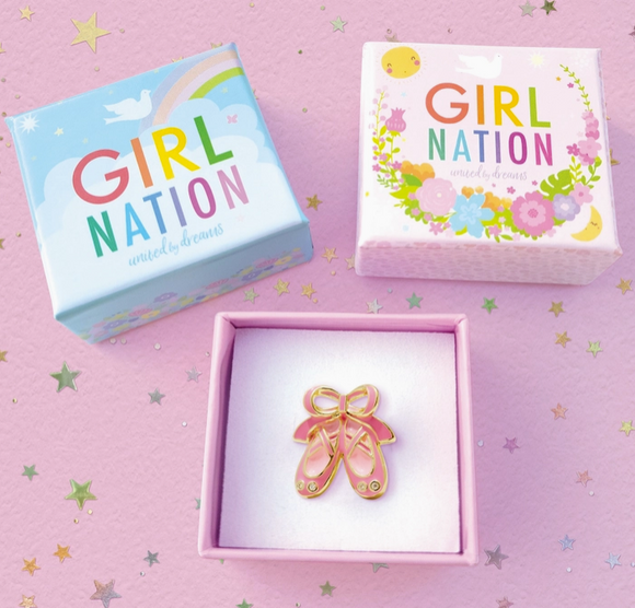 Twinkle Toes Adjustable Ring with Gift Box