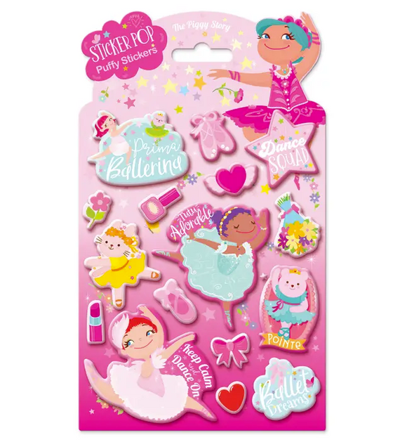 Sticker Pop Puffy Stickers | Dance Magic
