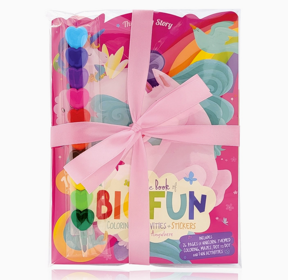 Unicorn Activity & Coloring Gift Pack For Kids