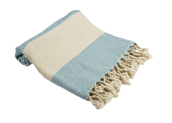 Turkish Beach Towel - Blue