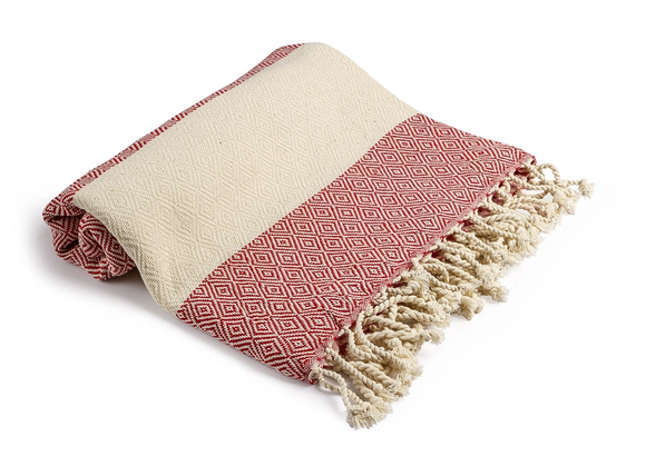 Turkish Beach Towel - Red
