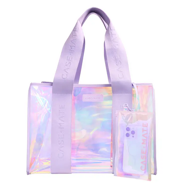 Case-Mate Soap Bubble Beach Tote Shoulder Bag - Iridescent