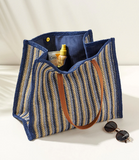 Maya Tote, Blue