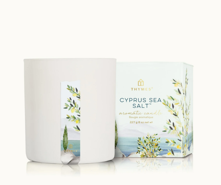Cyprus Sea Salt Poured Candle