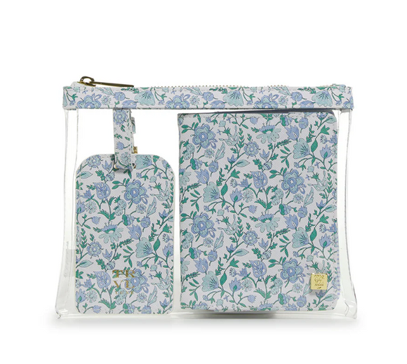 TRVL Design Hamptons Floral 3 Piece Travel Set