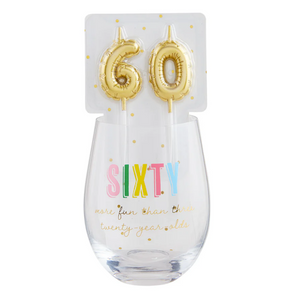 60 Wine Glass Set
