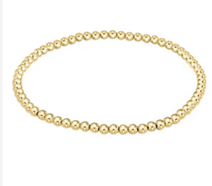 Gold beaded bracelet 