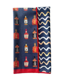 Bourbon Trail Double Sided Tea Towel