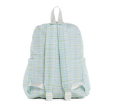 TRVL Classic Plaid Green Backpacker