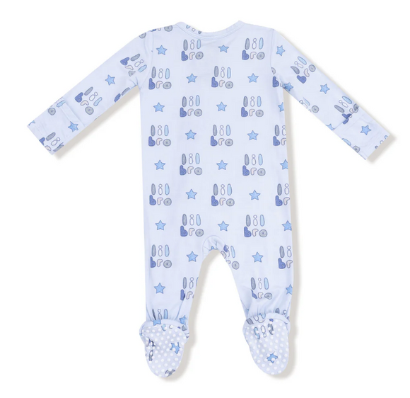 Lil Bro 2 Way Zipper Footie