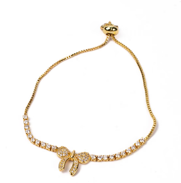 Bow Slide Bracelet