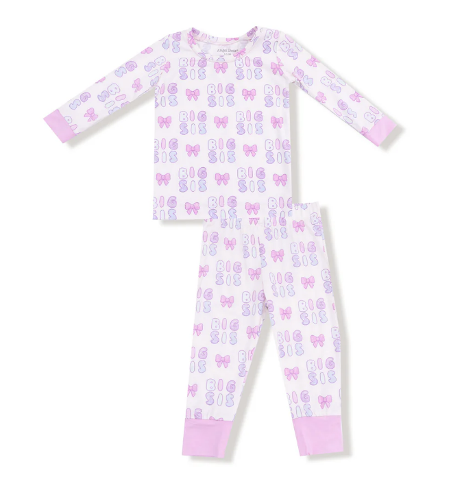 Big Sis Long Sleeve Pajama Set