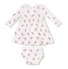 Petite Cowgirl Boots  Simple Dress + Bloomer