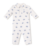 Petite Cowboy Hats Polo Romper