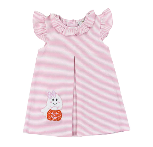 Ghost and Ghouls Girls Penny Pleat Dress