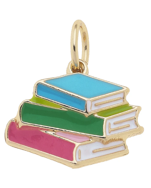 Books Charm in Multi