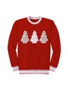 Christmas Tree Confetti Cake Sweatshirt