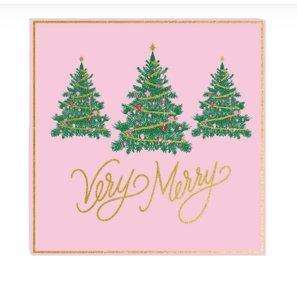 Very Merry Cocktail Napkins
