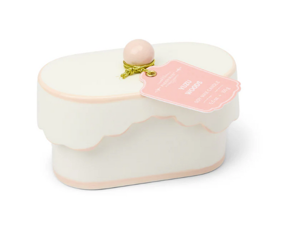 Paddywax Yuzu Woods - Chérie Ceramic Candle