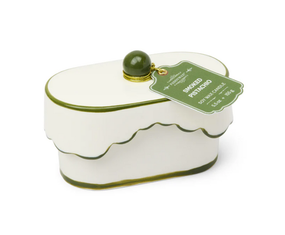 Paddywax Smoked Pistachio- Chérie Ceramic Candle