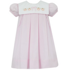 Anavini Pumpkins & Bow Dress - Pink