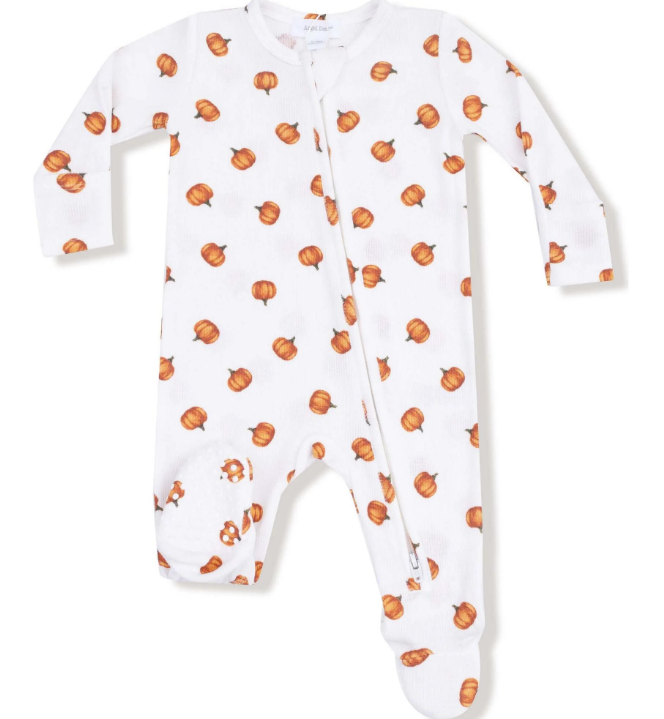 Little Pumpkins 2 Way Zipper Footie