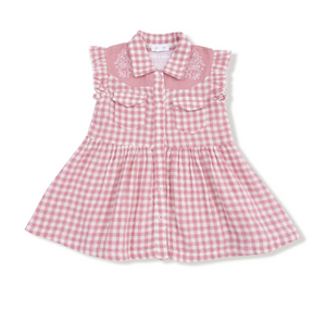 Western Pearl Snap Dress