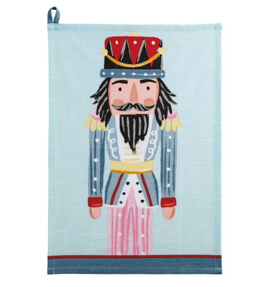 Blue Nutcracker Towel