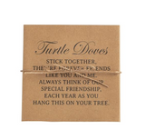 Boxed Turtle Dove Ornament