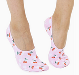 Cherries No Show Socks