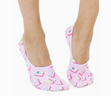 Mahjong Tiles No Show Socks