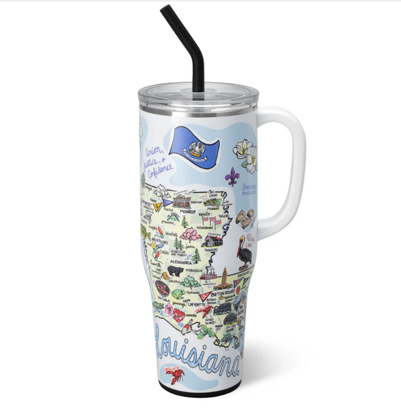 Louisiana Mega Mug 40oz