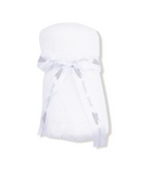 Chenille Blanket - White