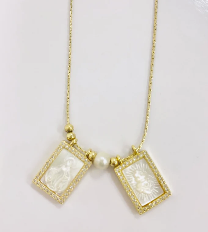 Mother Of Pearl Scapula