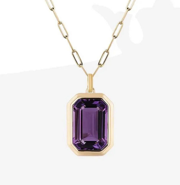 Fortune Necklace Amethyst
