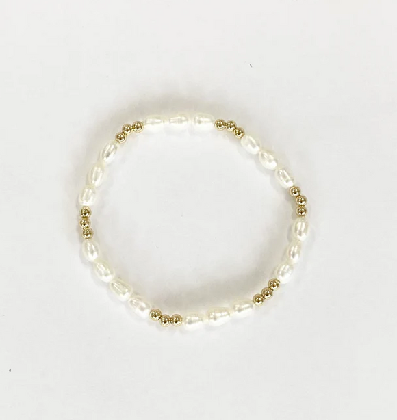 Gold Coast Horizon Pearl Bracelet