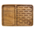 Tigers Etched Wood Valet Tray