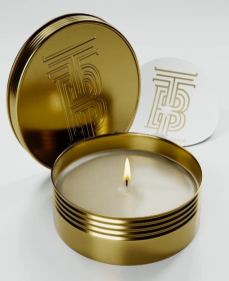 Tulum Travel Buddy Candle Tin - Thomas Blonde