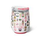 Bubbly Stemless Wine 12oz Swig