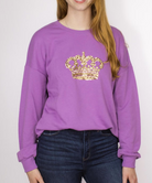Royal Crown Sequin Sweatshirt