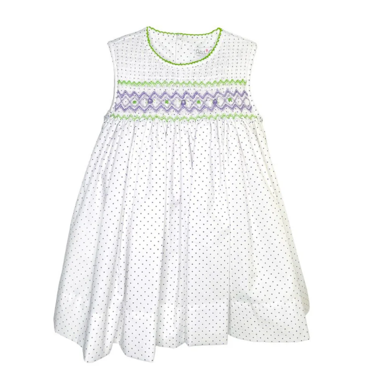Maggie Smocked Dress W/Bloomers