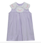 Anna Mae Dress, Violet Vines