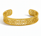 Aubrey Adele Gold Lace Cuff