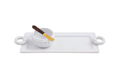 The Gift Pod Boutique Loop Handle Tray & Tidbit Set