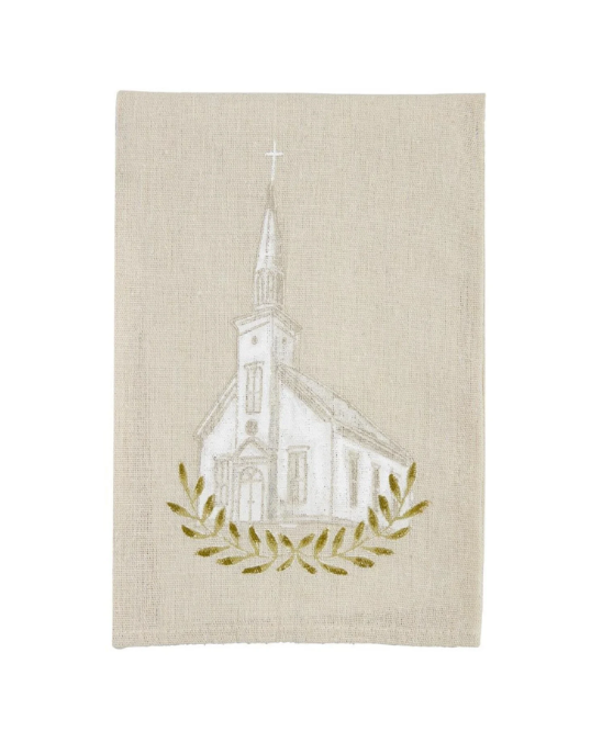 Church Painted Towel